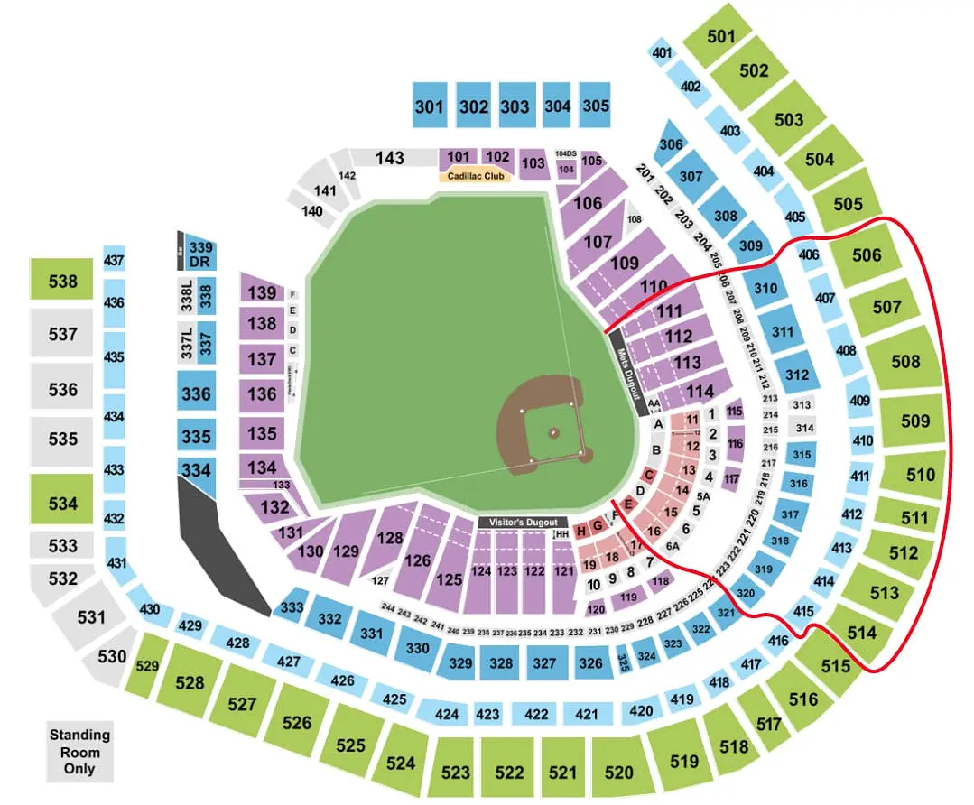 New York Mets biljetter - Citi Field platskarta
