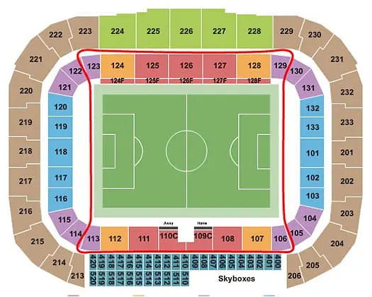New York Red Bulls biljetter - Red Bull Arena platskarta