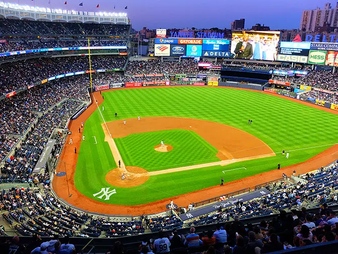 New York Yankees biljetter - Spelplan
