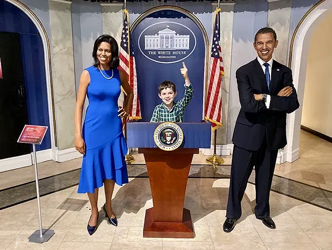 New York för barn - Madame Tussauds