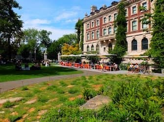 Cooper Hewitt National Design Museum i New York - Terrassen