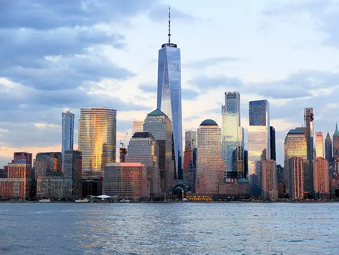 Kvällskryssningar i New York