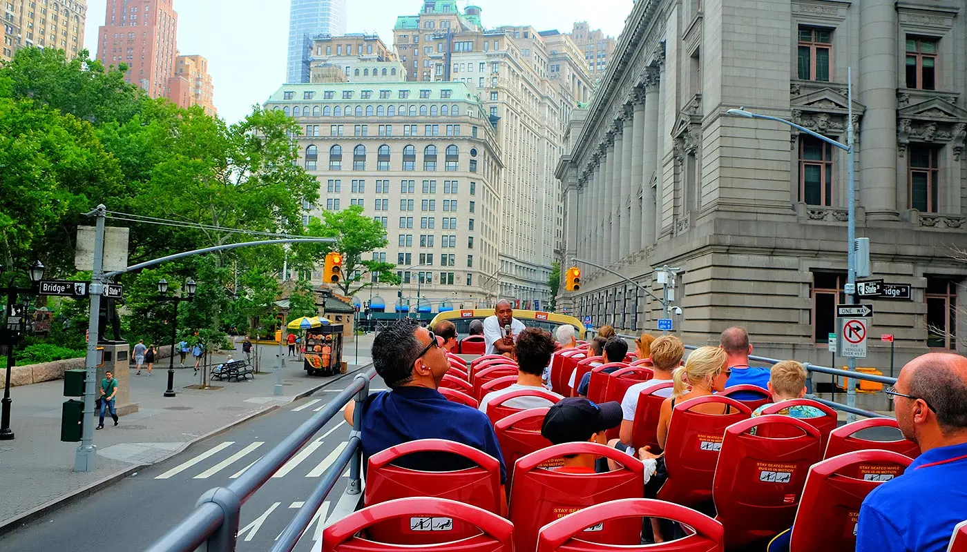 Hop on Hop off buss i New York - Sightseeing