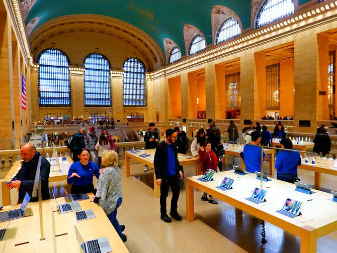 Elektronik och tillbehör i New York - Apple Store Grand Central