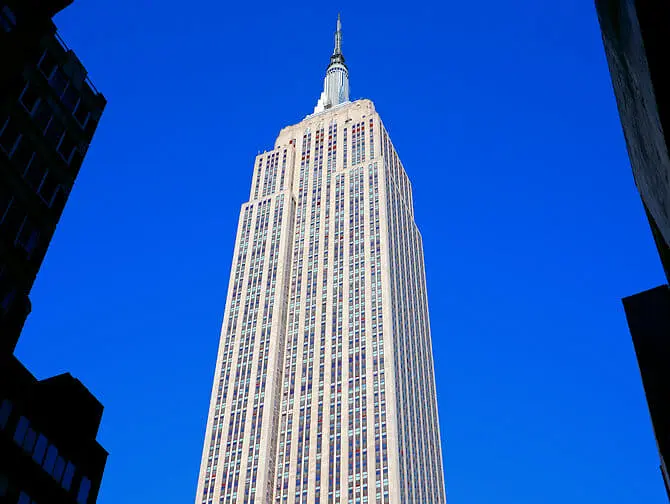 Presidents Day i NYC - Empire State Building