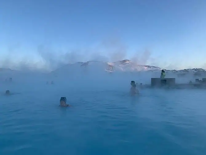 Stopover på Island - Blue Lagoon