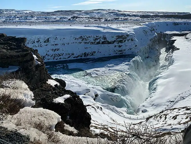 Stopover på Island - Vattenfall