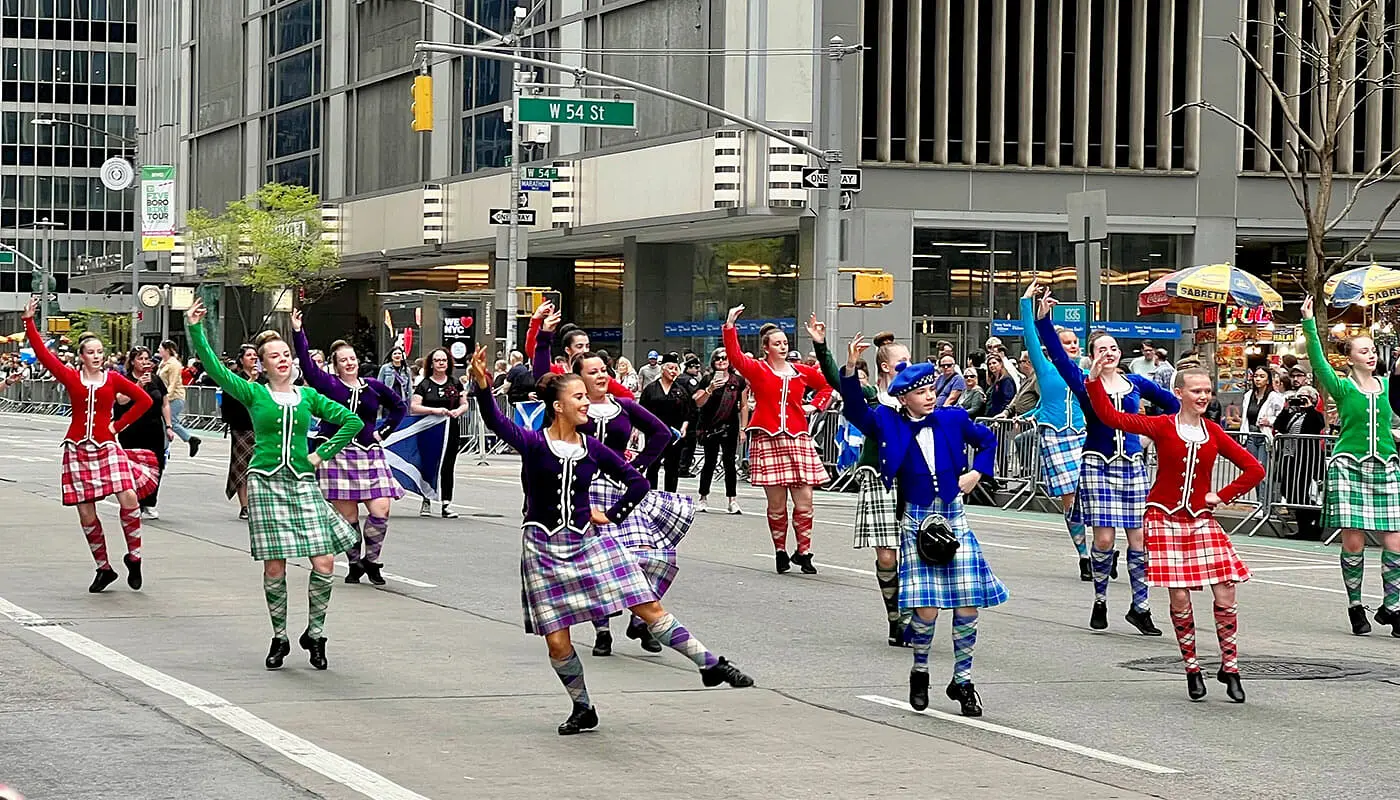 Tartan Day i NYC - Scottish Tartan Day Parade