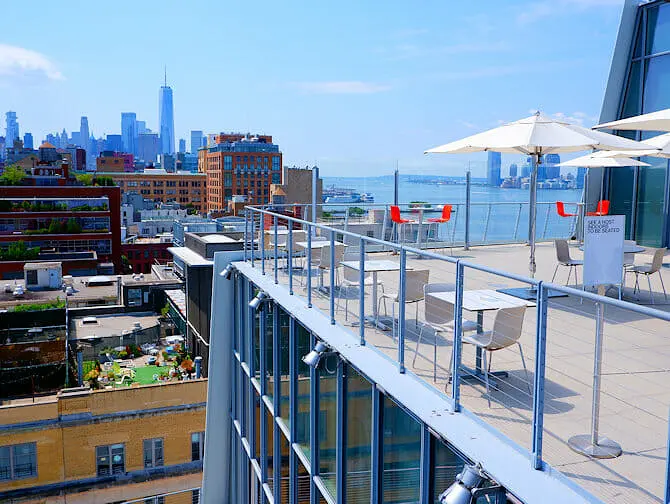 Whitney Museum i New York - Utomhus terras