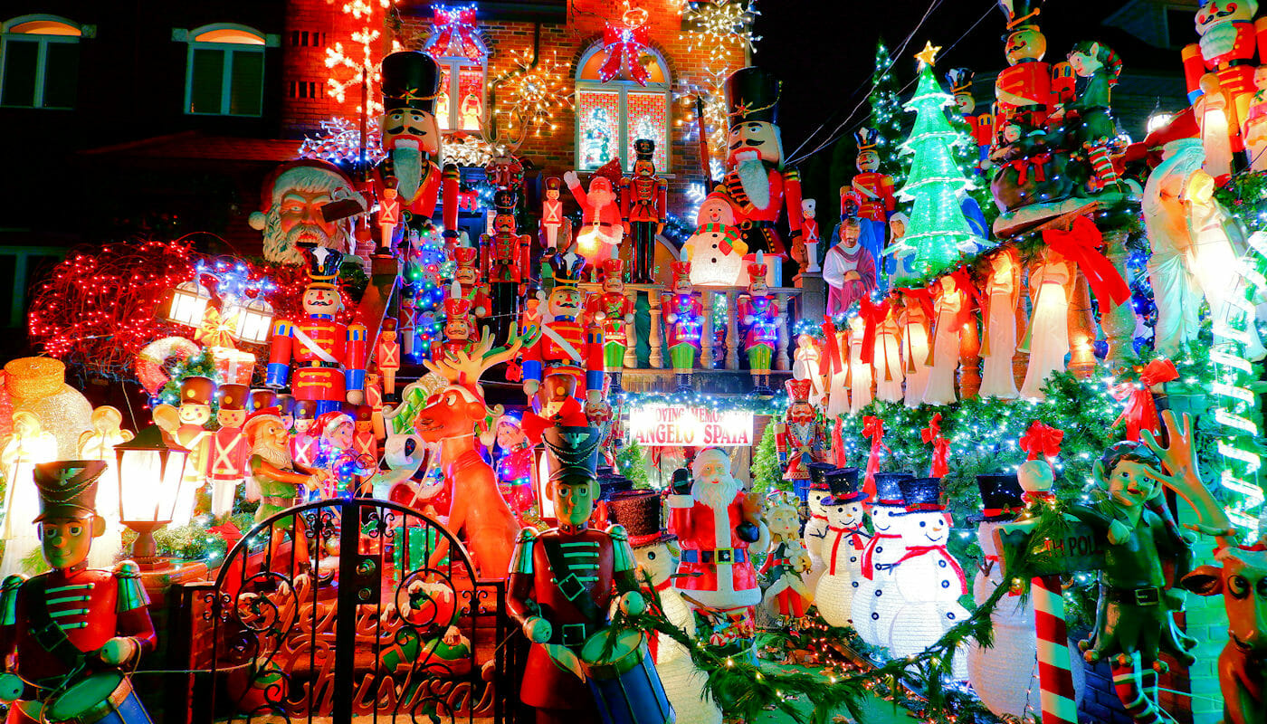 Dyker Heights Christmas Lights - Juldekorationer Dyker Heights Christmas Lights - Juldekorationer