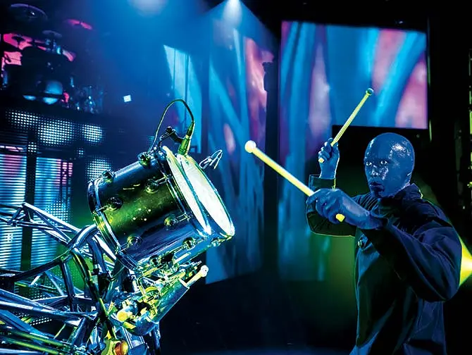 Biljetter till Blue Man Group i New York - Trummis