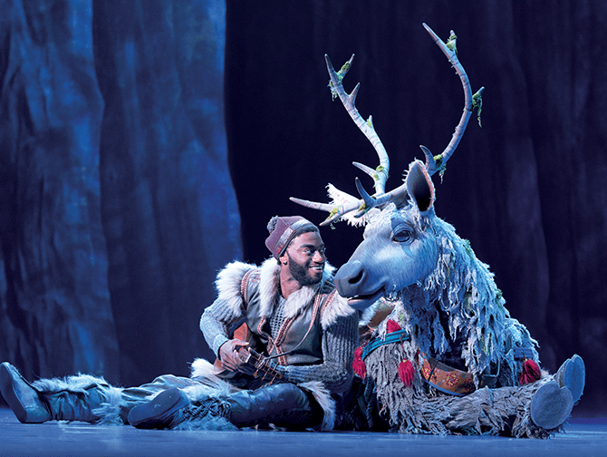 Biljetter till Frozen på Broadway - Kristoffer och Sven