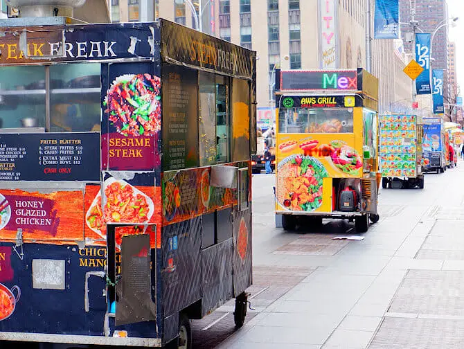 Gatukök i New York
