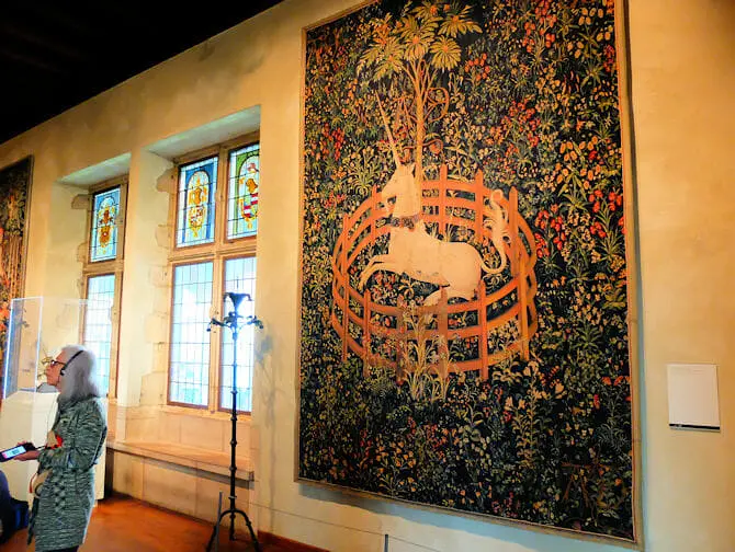 The Met Cloisters i New York - Textilkonst