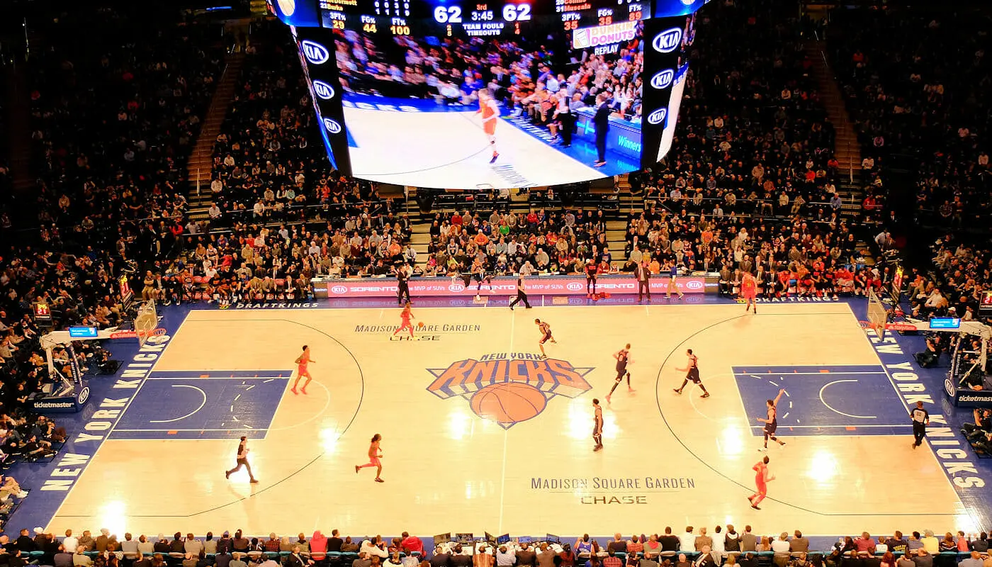 NBA basket i New York