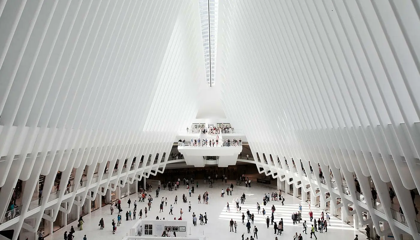 World Trade Center Transportation Hub - Insida