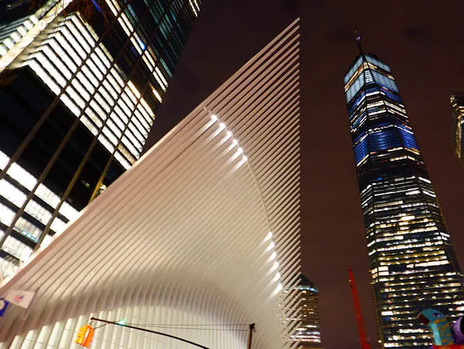 World Trade Center Transportation Hub - Oculus utsida