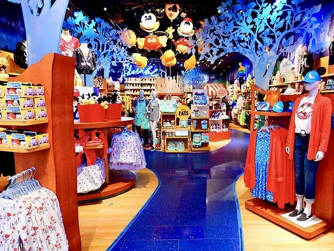 Disney butiken på Times Square