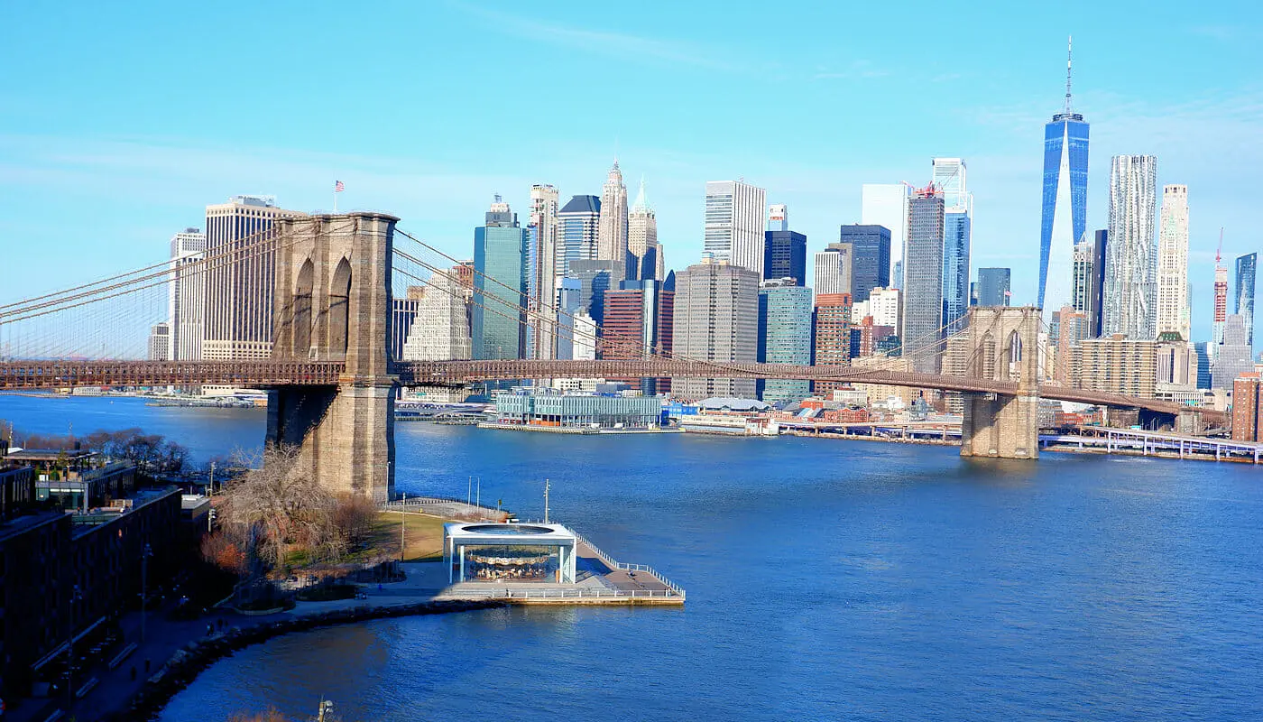 Broarna i New York - Brooklyn Bridge