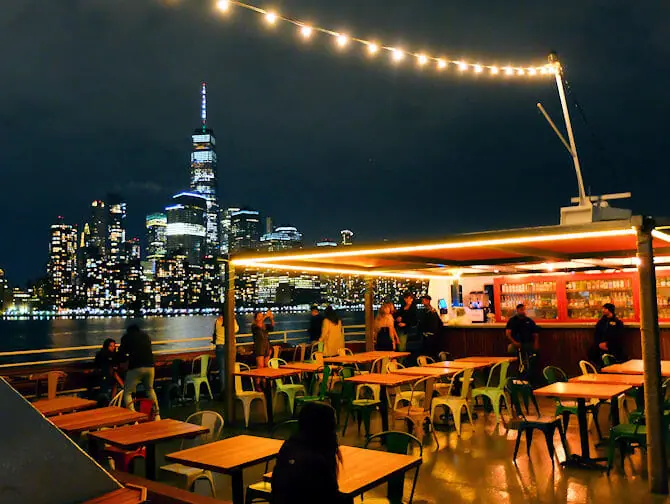 Middagskryssning på Hudsonfloden i New York