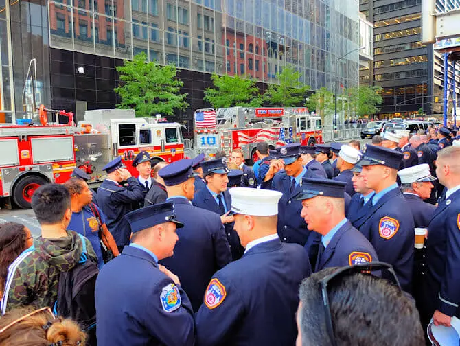 911 i New York - Brandmän