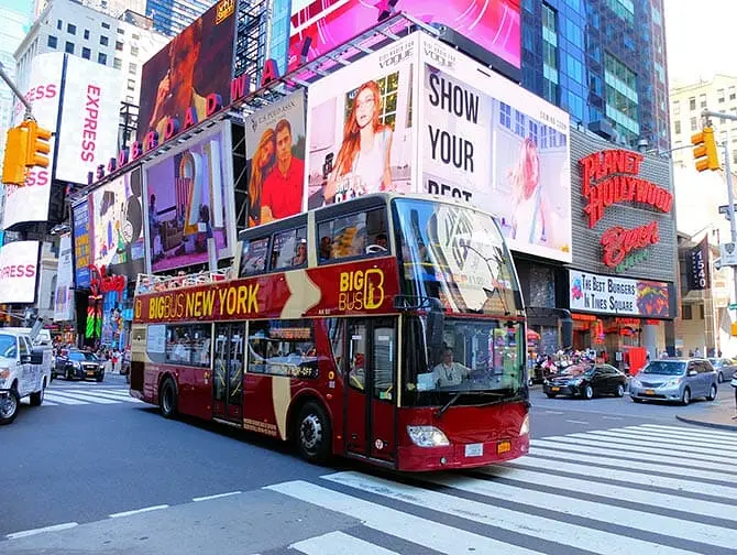 Skillnaden mellan New York Explorer Pass och New York Pass - Hop on Hop off Bus