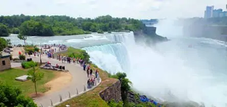 Niagarafallen med flyg
