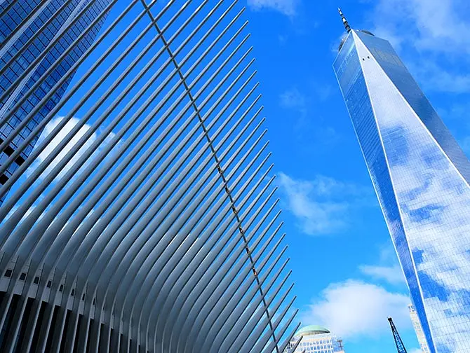 Skillnaden mellan New York Sightseeing Flex Pass och New York Explorer Pass - Utsikt One World Observatory