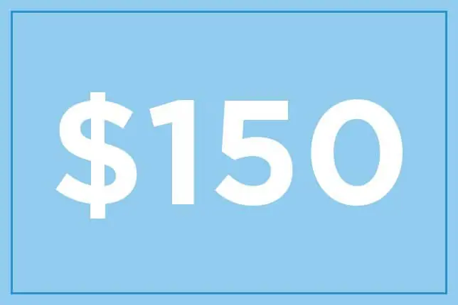 Presentkort $150