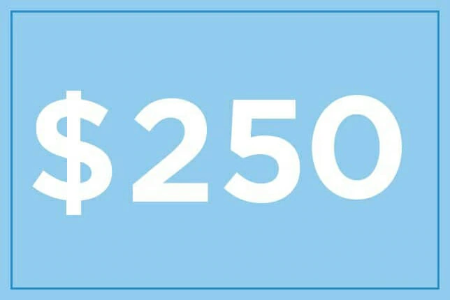 Presentkort $250
