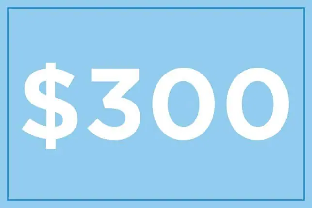 Presentkort $300