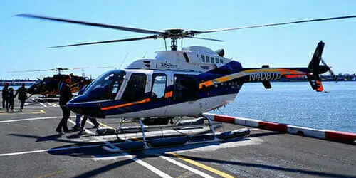 Ta en helikoptertur
