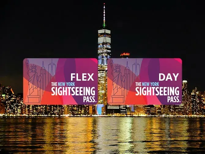 Skillnaden mellan New York Sightseeing Flex Pass och Sightseeing Day Pass