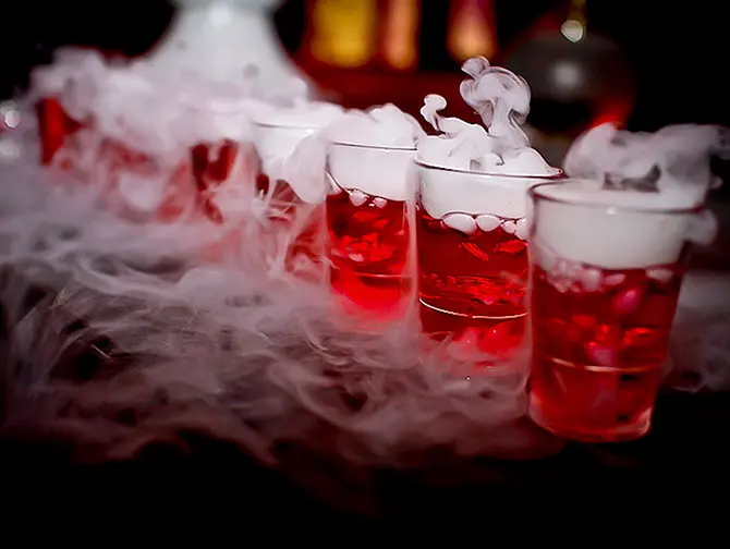 Halloweenfester i New York - Drinkar