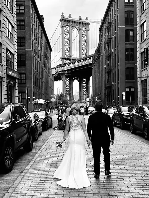 Bröllopsfotograf i New York - Brooklyn