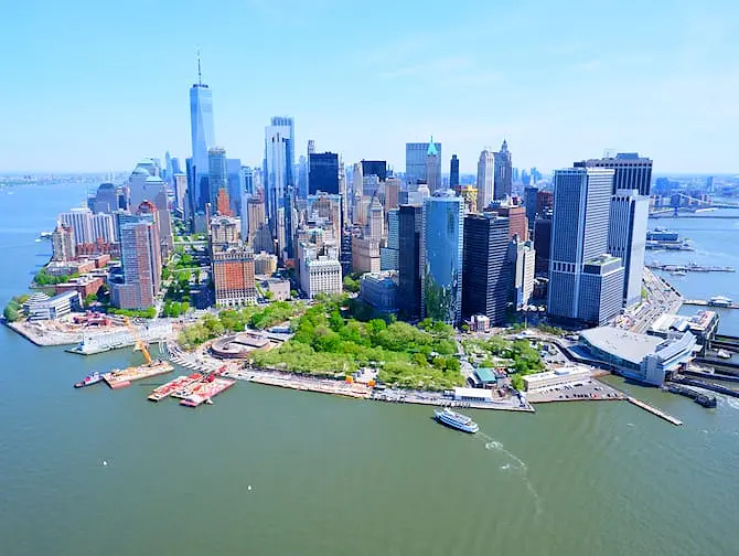 Billiga helikopterturer över New York