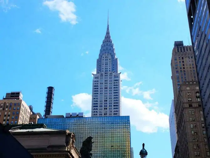 Chrysler Building i New York - Art Deco stil