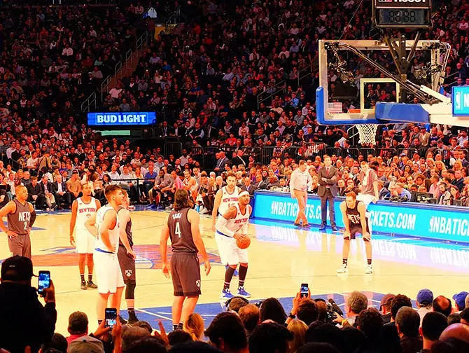 New York Knicks Tickets Player ready to score