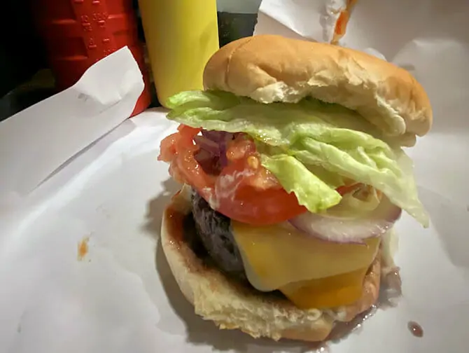 Bästa hamburgarna i New York - Burger Joint burger