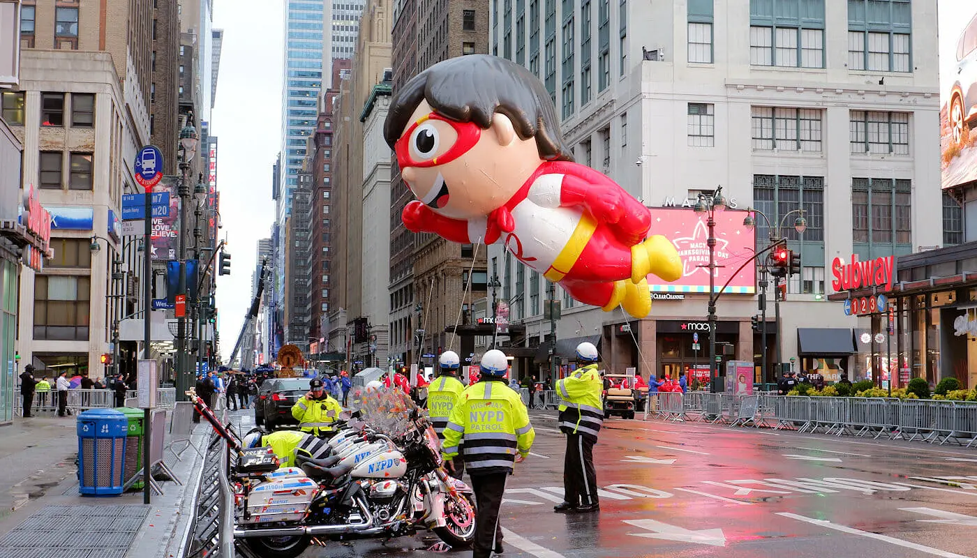Thanksgiving i New York - Thanksgiving Day Parade New York