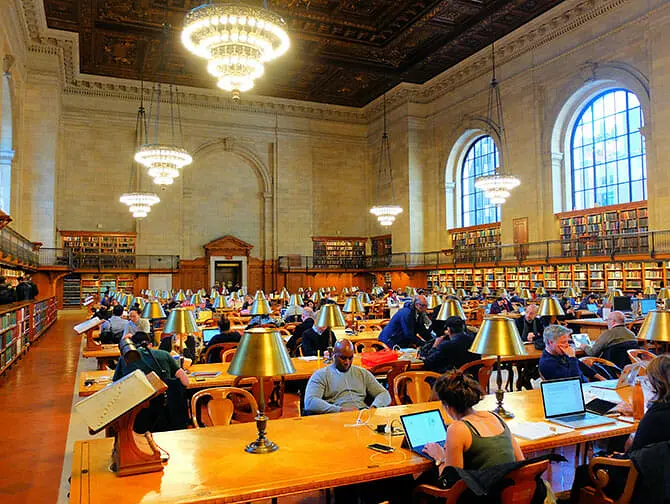 Filminspelningsplatser i New York - Public Library