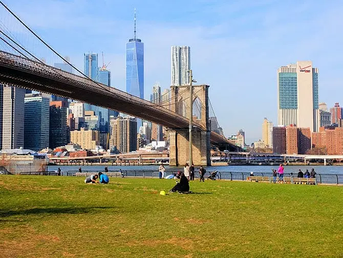 Filminspelningsplatser i New York - Sex and the City Brooklyn Bridge