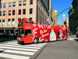 Gray Line Hop on Hop off buss i New York