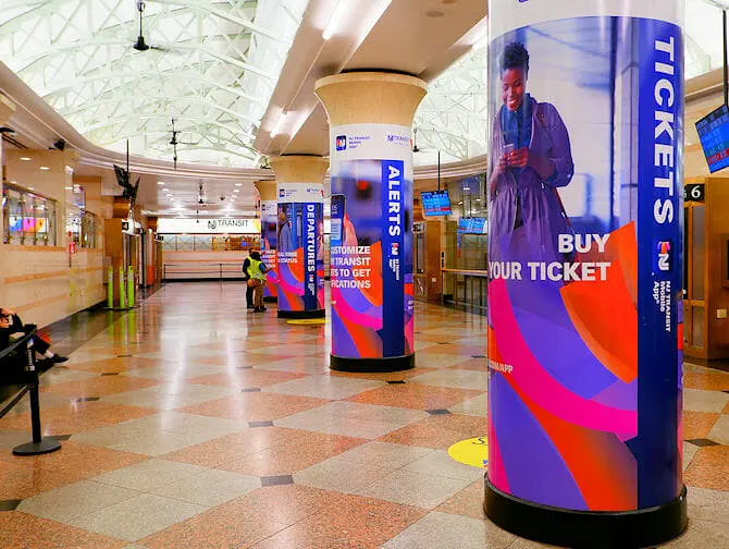 Penn Station i New York - NJ Transit