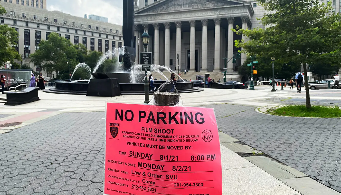 Filminspelningsplatser i New York - No Parking