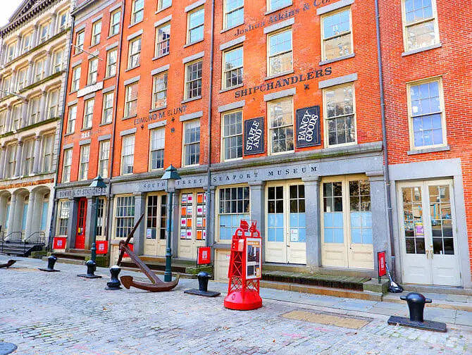 South Street Seaport i New York