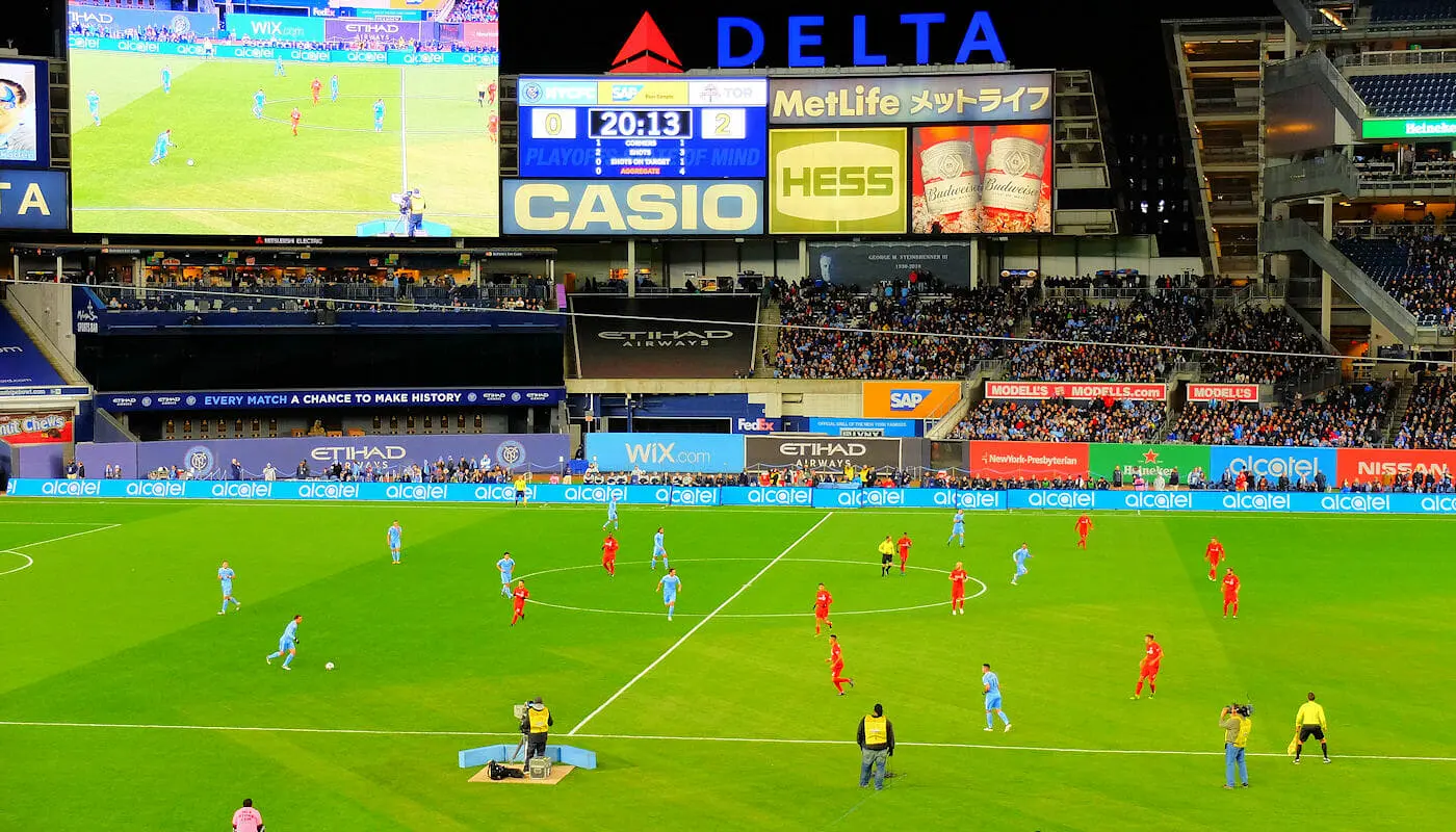 MLS fotboll i New York