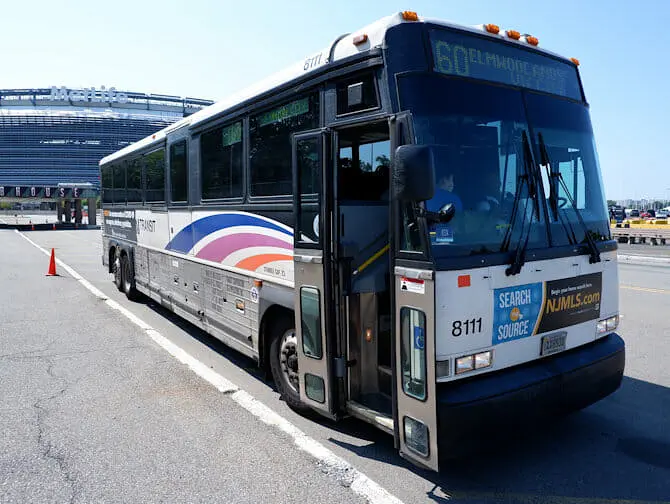 New Jersey Transit i New York - NJ Transit buss