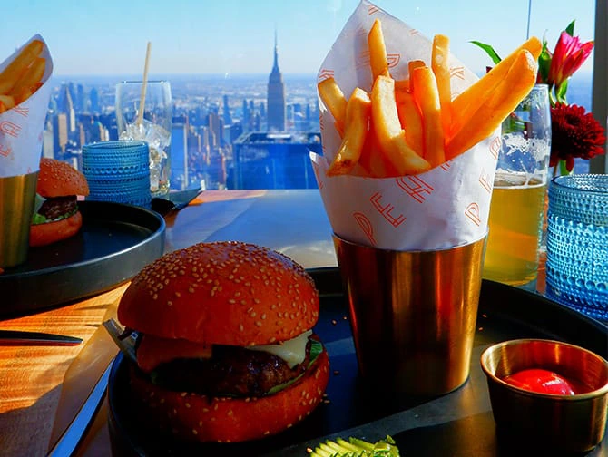 Bästa hamburgarna i New York - Peak burger