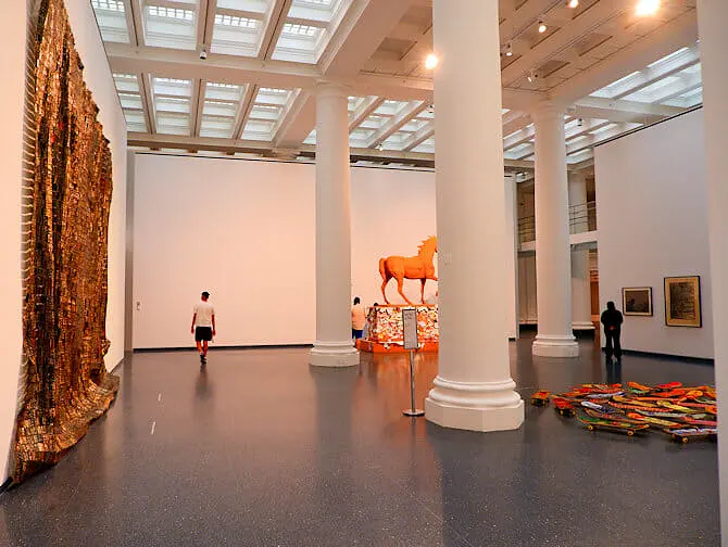 Brooklyn Museum i New York - Inne i museet
